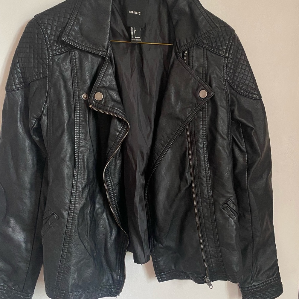 Forever 21 leather jacket